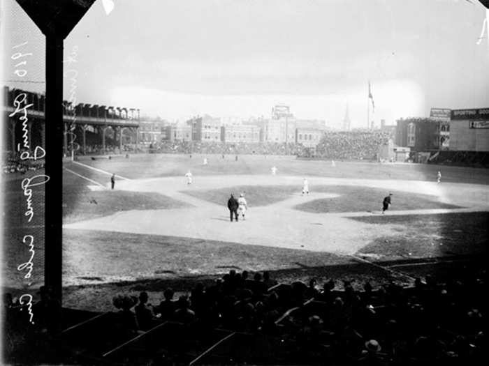 West Site Park, Chicago (Chicago Cubs, 1910)