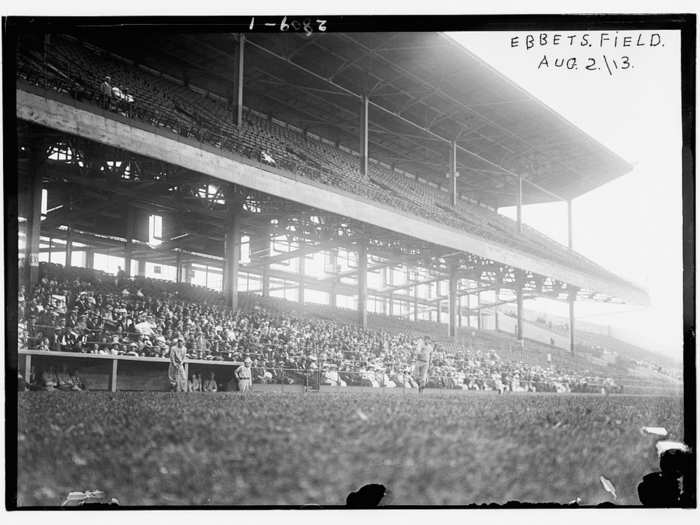 The eventual grandstand