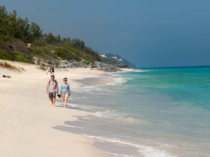 Clear your head by taking a long walk on Warwick Long Bay beach, which was named one of the best beaches in the world by CNN this year.