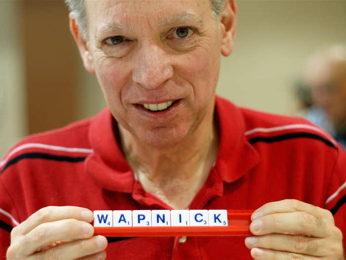 Joel Wapnick from Montreal, Que. has written three books on Scrabble.