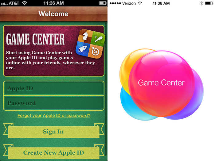 A brand new Game Center.