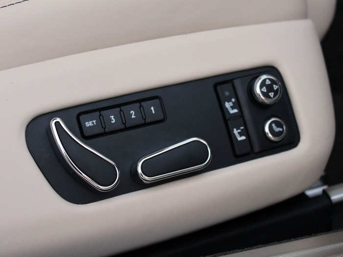 Massage and ventilation functions for the front seats: $950.