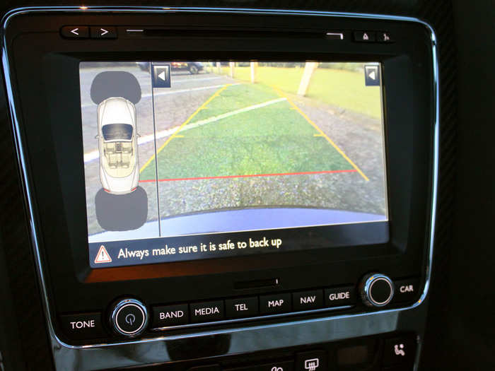 On most Hondas, a backup camera comes standard. In the GT, it