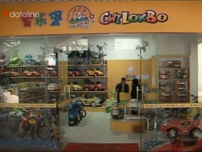 In 2011 he spoke with a toy shop owner at The Great Mall of China.