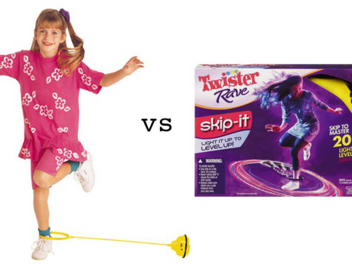 Skip-It vs. Skip-It Rave