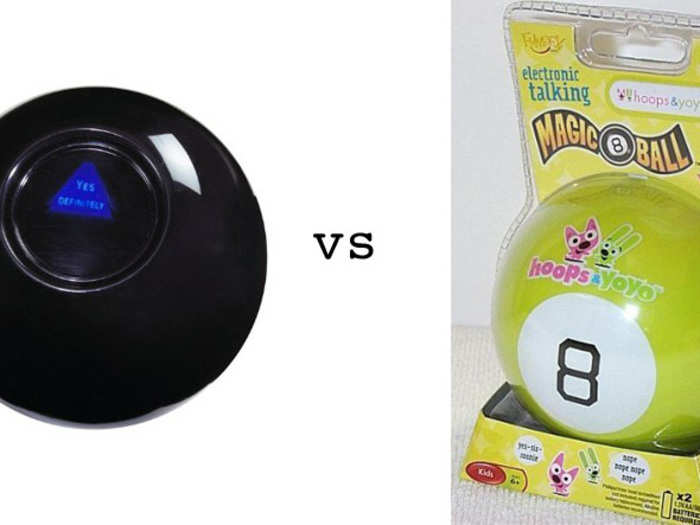 Magic 8 Ball vs. Talking Magic 8 Ball