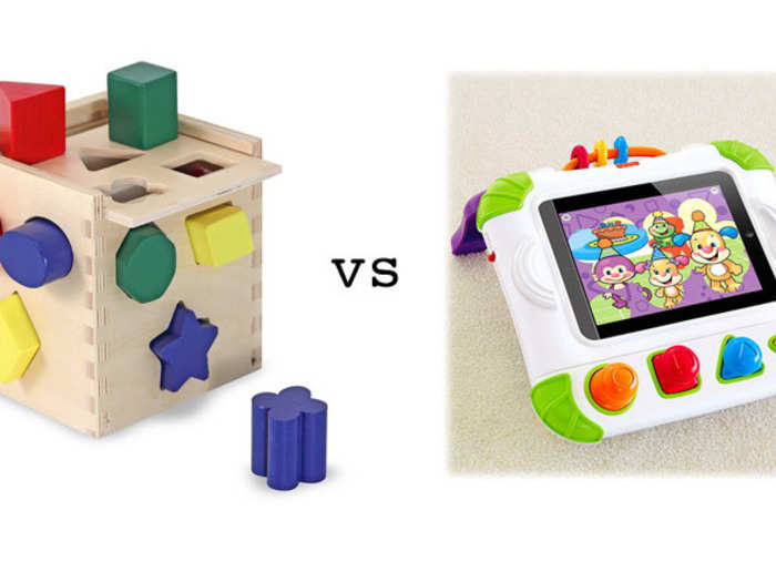 Baby Games vs. iPad Baby Games