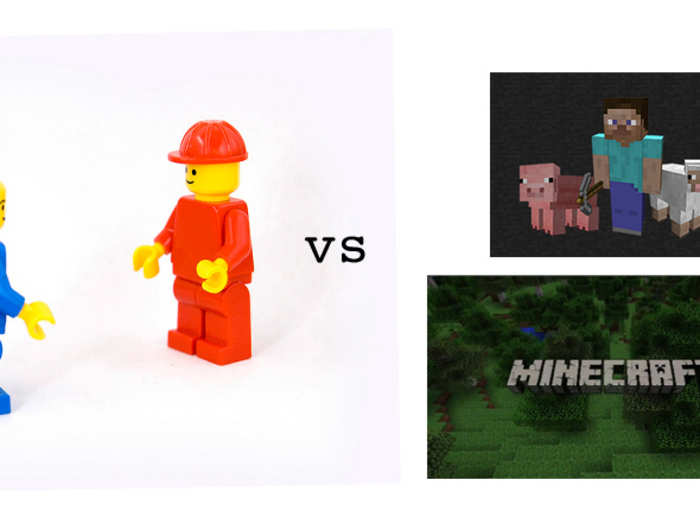 LEGOs vs. Minecraft