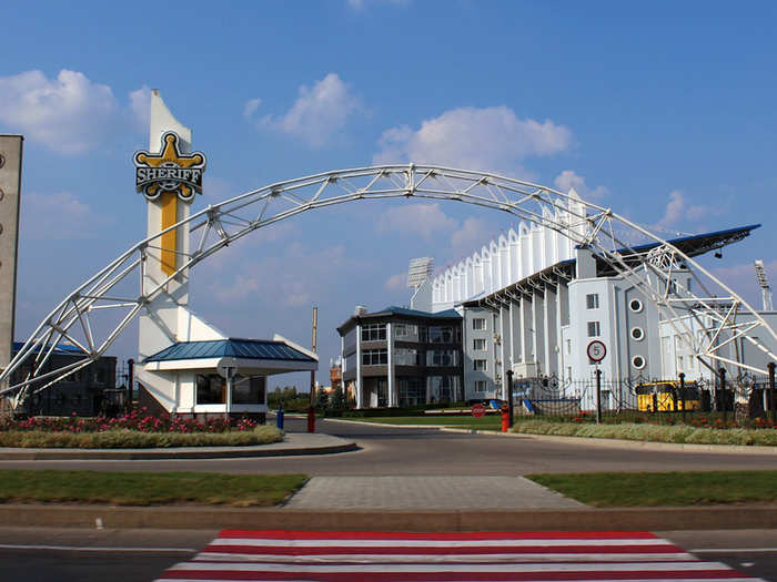 Sheriff FC Stadium — home to Tiraspol