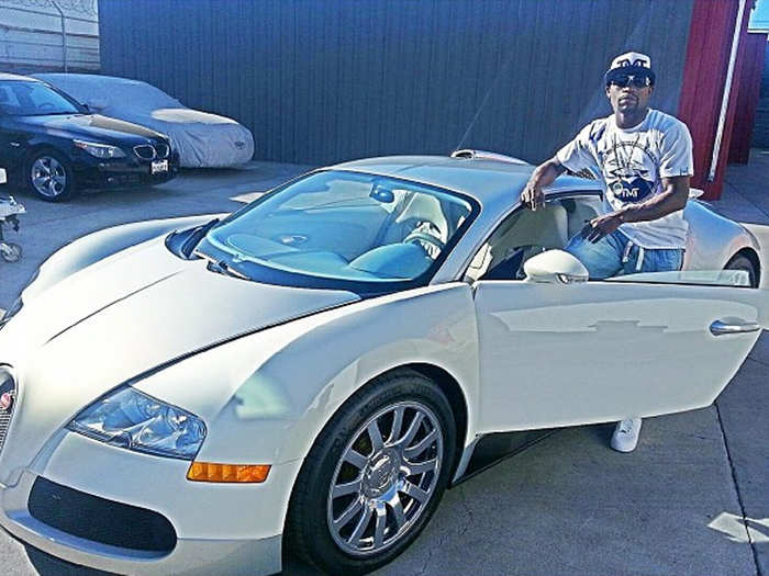 13. His $1,000,000+ Bugatti Veyron.