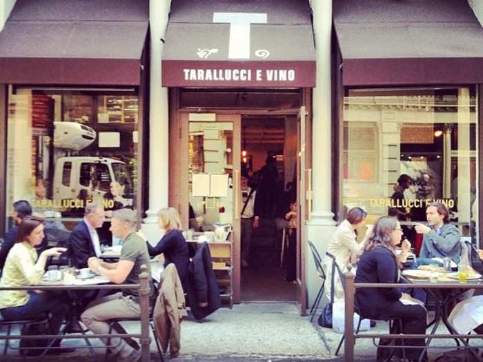 Tarallucci e Vino on 18th is popular with the Flatiron/General Assembly crowd. This picture was taken by Spark Capital