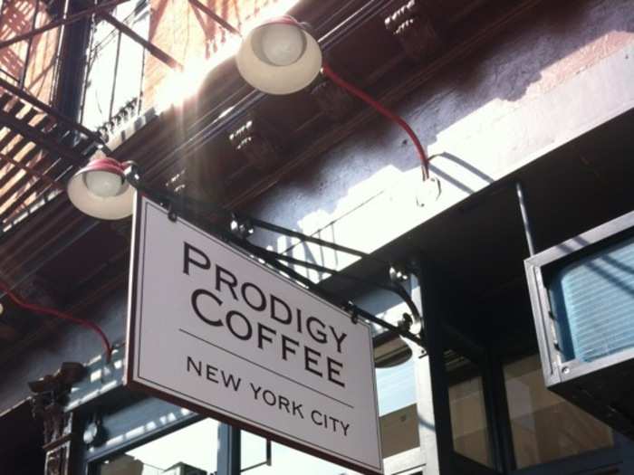 Prodigy Coffee on Carmine and Bleeker is a good bet if you