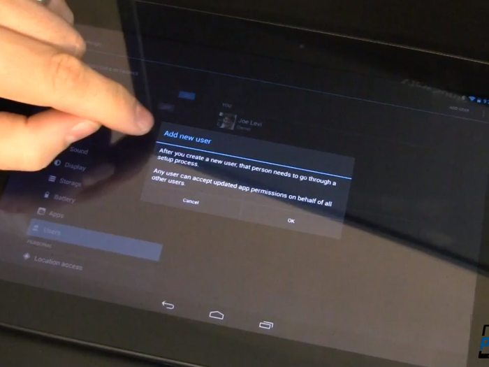 Multiple User accounts to be set on the same Android tablet