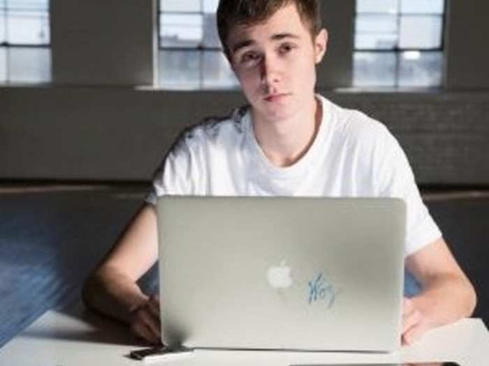 6. William LeGate began developing apps at 13. Now 19, he