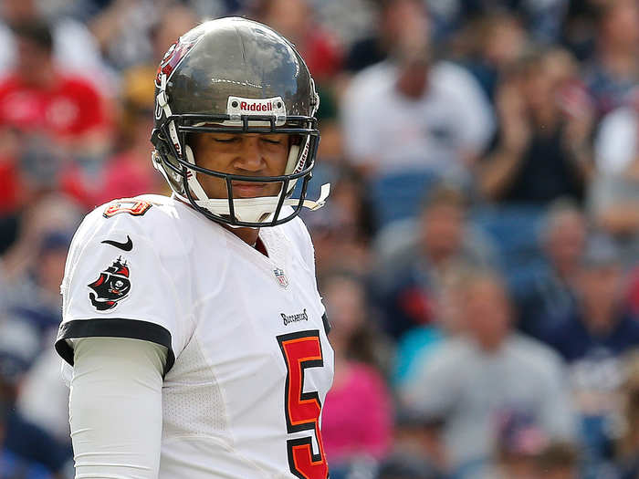 31. Josh Freeman, Tampa Bay Buccaneers