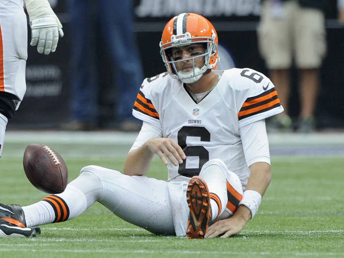 29. Brian Hoyer, Cleveland Browns