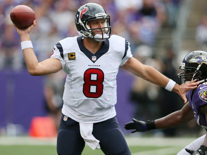 26. Matt Schaub, Houston Texans