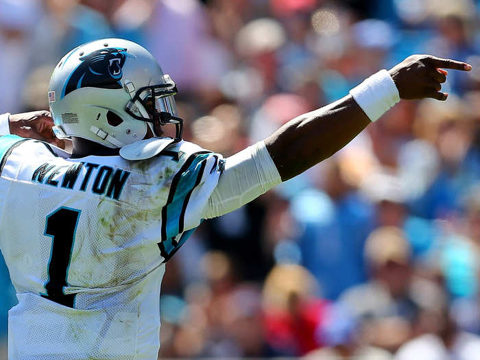 21. Cam Newton, Carolina Panthers