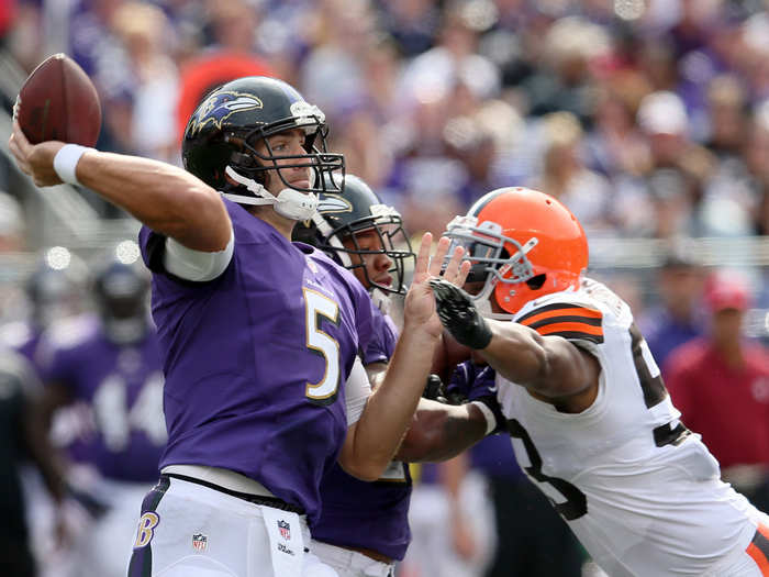 15. Joe Flacco, Baltimore Ravens