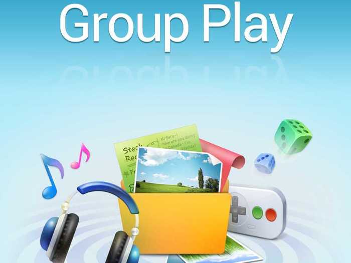 You can play games, share photos, and stream the same song with other Galaxy S4 phones wirelessly using an app called Group Play. The app connects you to other phones over a Wi-Fi connection. The iPhone 5S only lets you swap basic stuff like photos, links, and contact information.