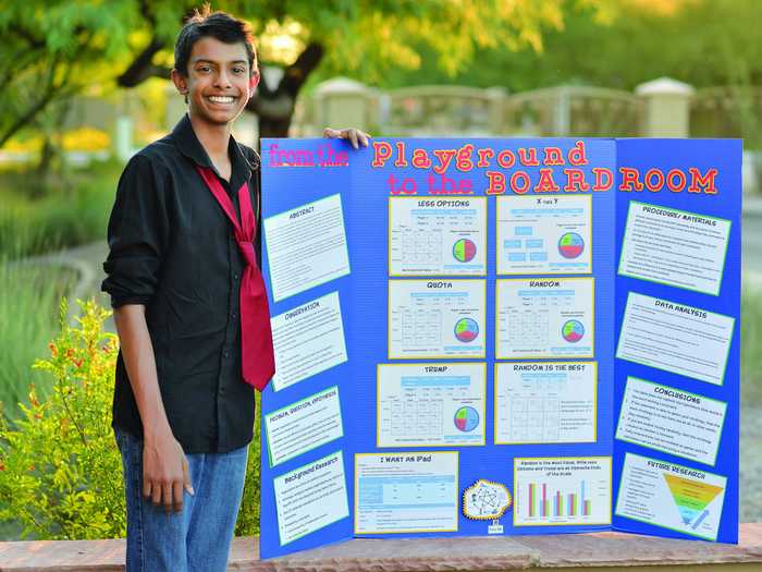 Dhruv Iyer used the rock-paper-scissors game as a model for human negotiation.