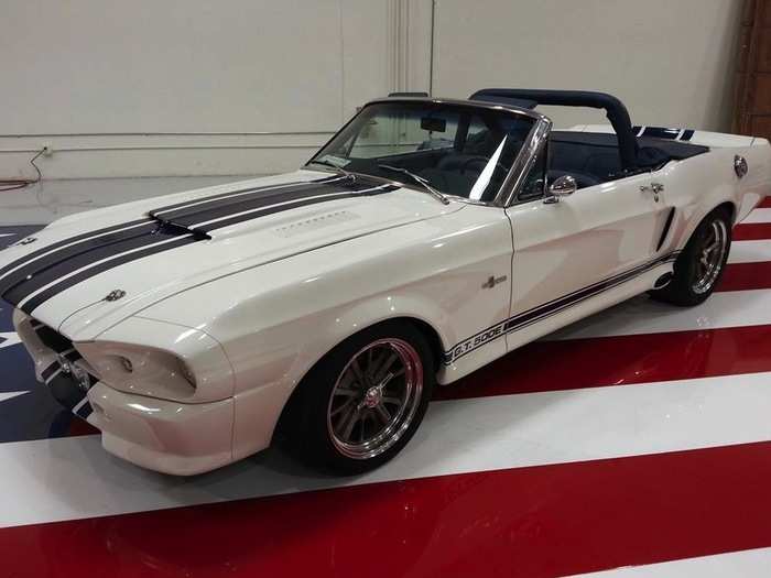 6. Turns out this 1967 Shelby GT500 E Convertible is worth $242,000.