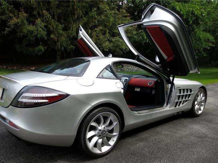 5. On the block, a 2006 Mercedes-Benz SLR McLaren two-door coupe brought in $258,500.