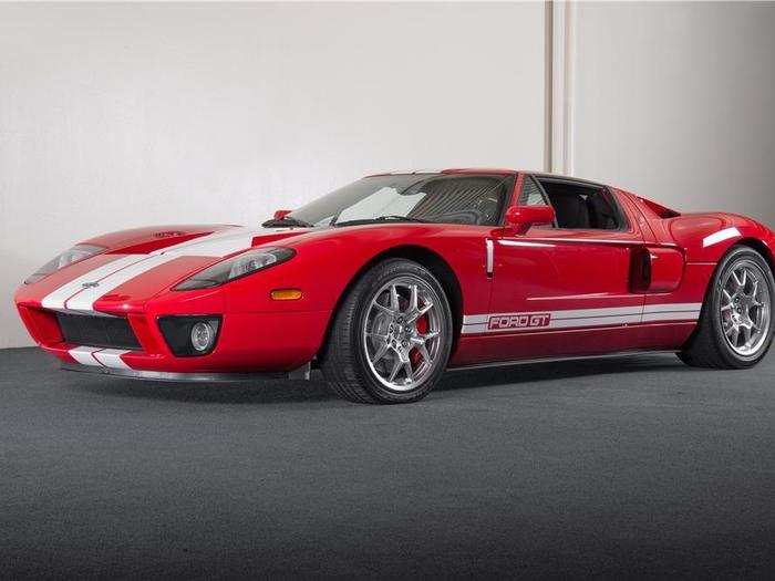 4. Barrett Jackson sold a 2005 Ford GT two-door coupe for $275,000.