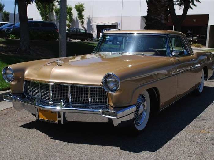 1. This 1957 Lincoln Continental Mark II two-door coupe topped the auction, selling for $700,000. The funds were donated to Loma Linda University Children