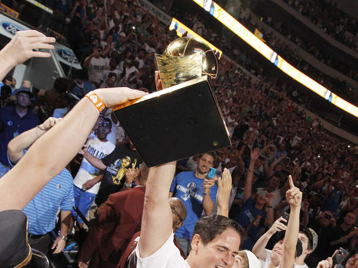 Serial entrepreneur Mark Cuban owns the Dallas Mavericks (the team won an NBA title in 2011) and hosts the ABC show Shark Tank.