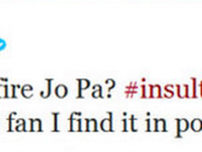 Always get the full story before you tweet, especially if you have 8 million followers watching. Ashton Kutcher tweeted in defense of Joe Paterno, the Penn State football coach who was fired when it was found Paterno did not do enough in responding to allegations that his former assistant coach Jerry Sandusky had sexually abused children.