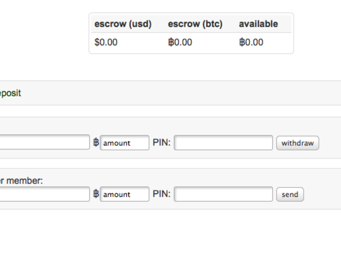 Give Silk Road your Bitcoin address so it knows where your money lives.