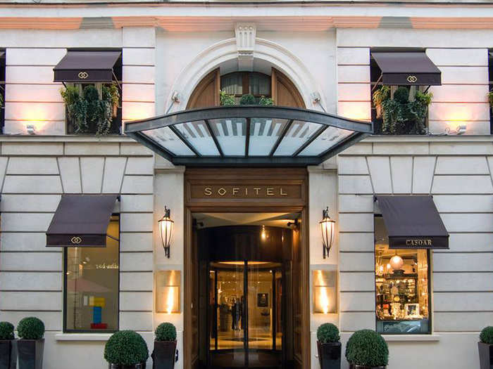 11. Sofitel Paris Le Faubourg (15 Rue Boissy D Anglas): $645 per night