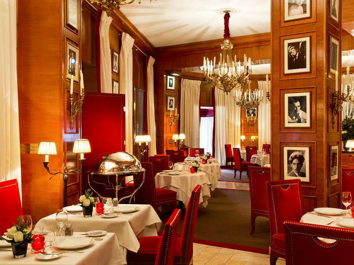 1. Hôtel Fouquet’s Barrière (46 Avenue George V): $1,487 per night