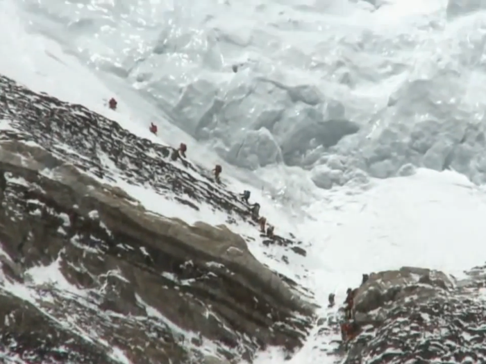 According to Van Rooijen, there was a group meeting among expedition leaders the night before the climb to decide how they were going to tackle the last part of the mountain as one team.