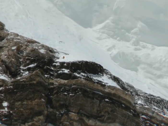 Two members from the Serbian team and their porter also scurried back down the mountain to rescue their fallen team member. The Serbs were joined by another Pakistani porter, Jehan Baig.