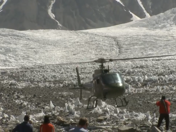 Confortola and Van Rooijen were airlifted from the mountainside by Pakistani rescue helicopters.