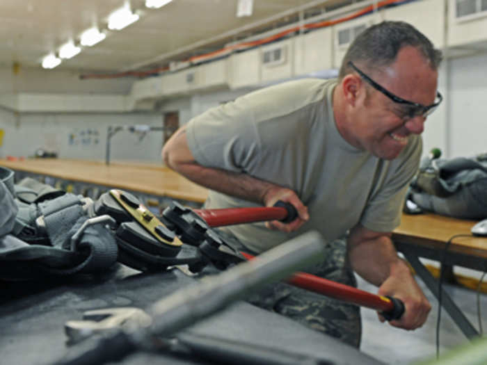 Bolt cutters can get SEALs into places like nothing else can