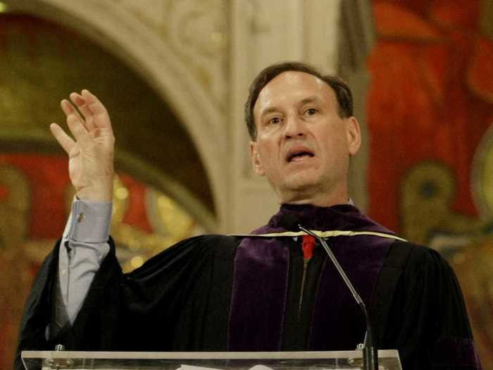 Associate Supreme Court Justice Samuel Alito edited The Yale Law Journal and graduated in 1975.