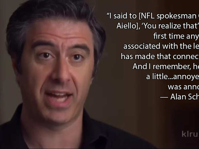 After the hearings, the league changed its stance and finally admitted the link between football and brain trauma, but didn