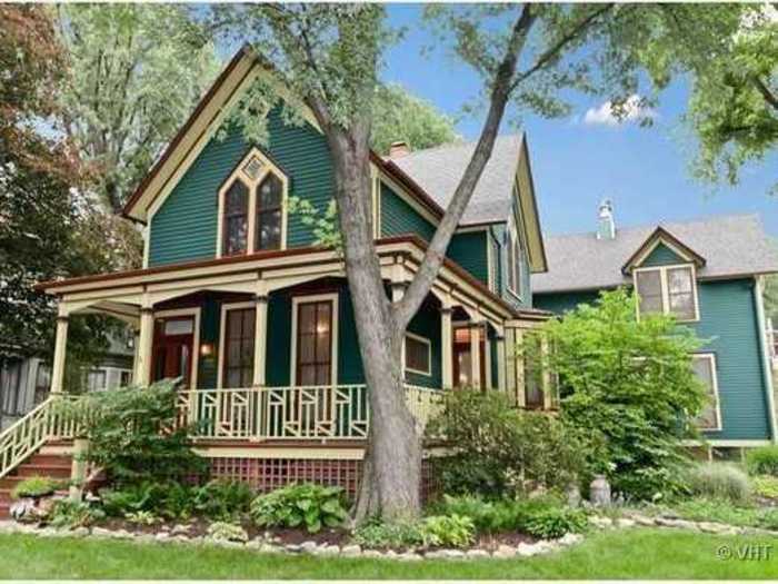 This American Gothic house dates back to the 1860s.