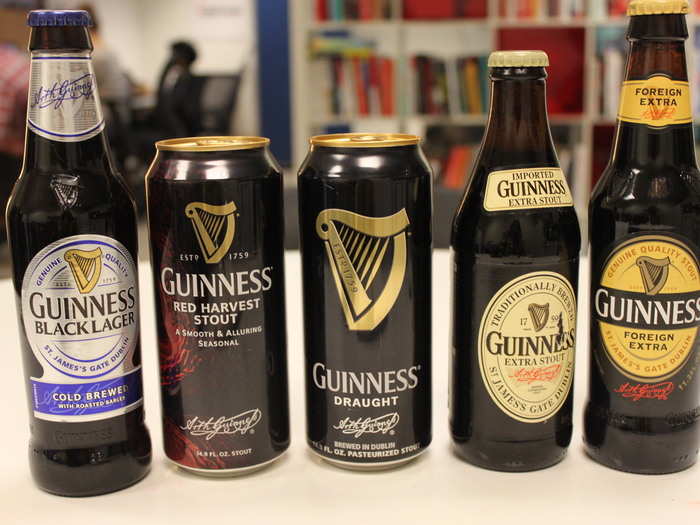 There are many varieties of Guinness, but only one right way to pour. Guinness is known for the minuscule nitrogen bubbles that carbonate the beer and give it a smooth, creamy texture.