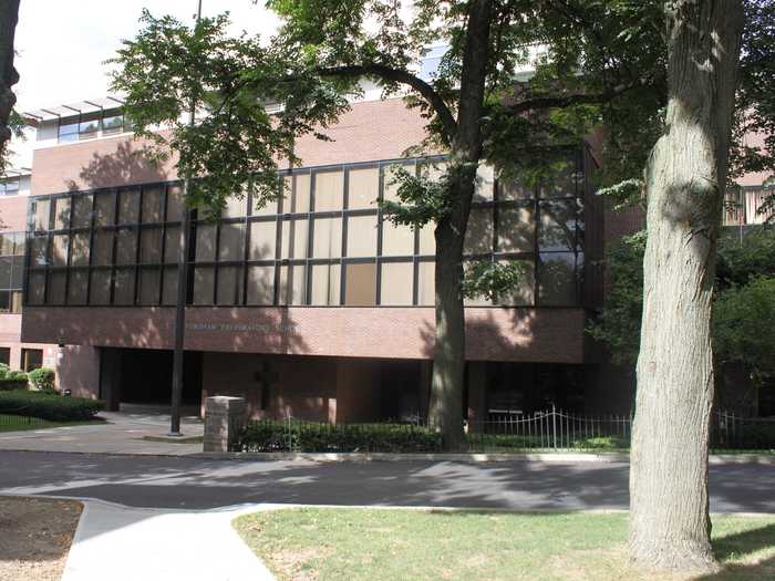 Fordham Preparatory School — a private all-male high school — is also part of the university