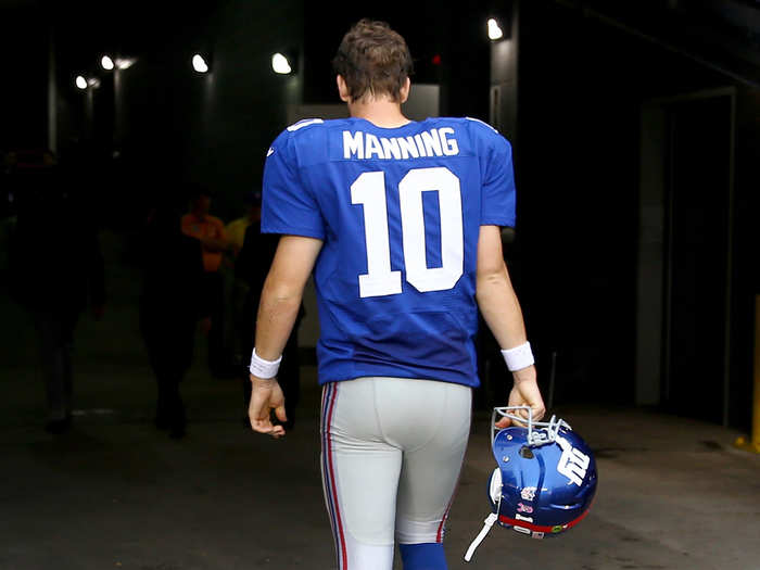 28. Eli Manning, New York Giants (previously 28th)