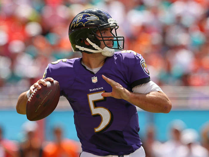 21. Joe Flacco, Baltimore Ravens (previously 26th)