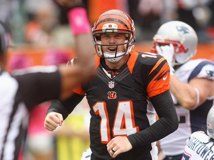 16. Andy Dalton, Cincinnati Bengals (previously 19th)