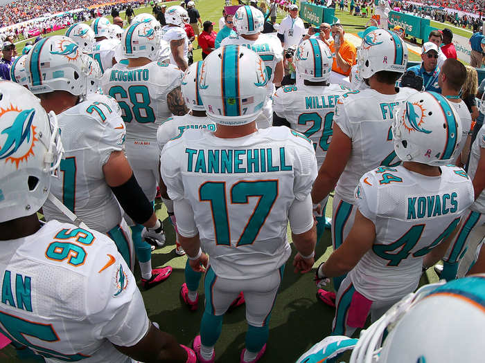 14. Ryan Tannehill, Miami Dolphins (previously 14th)