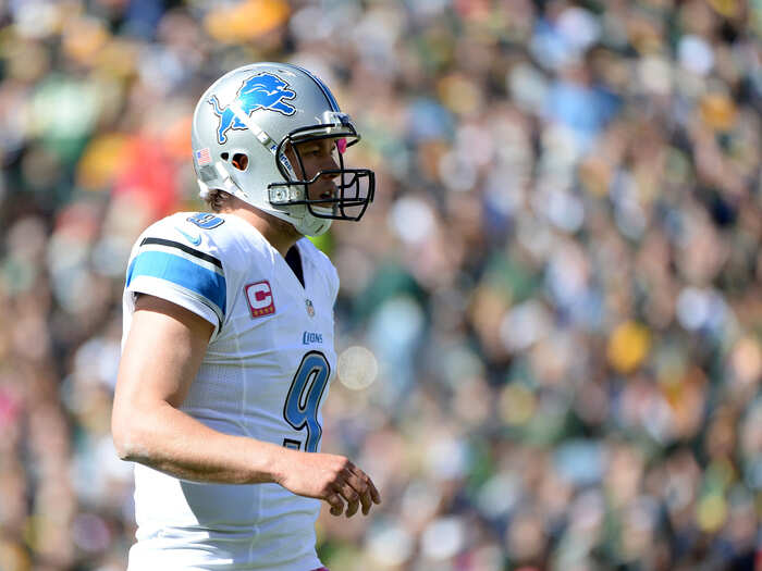 9. Matt Stafford, Detroit Lions (previously 7th)