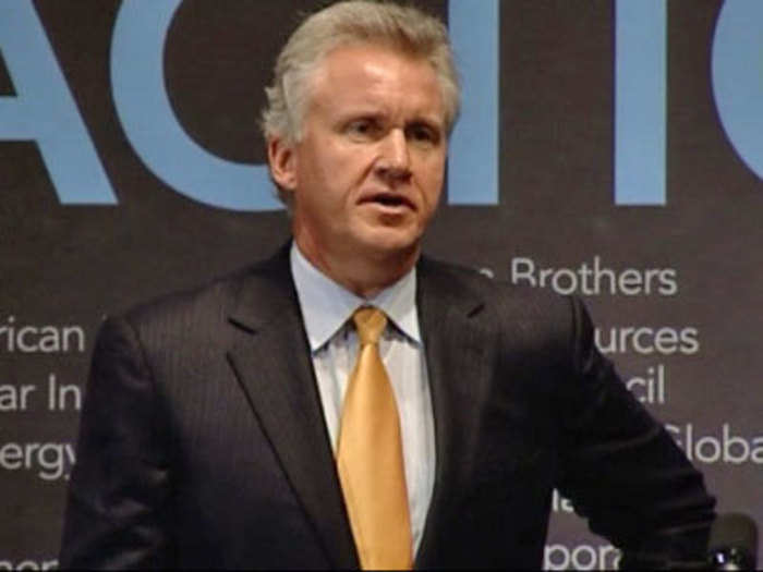 GE CEO Jeffrey Immelt spent 24 years putting in 100-hour weeks.