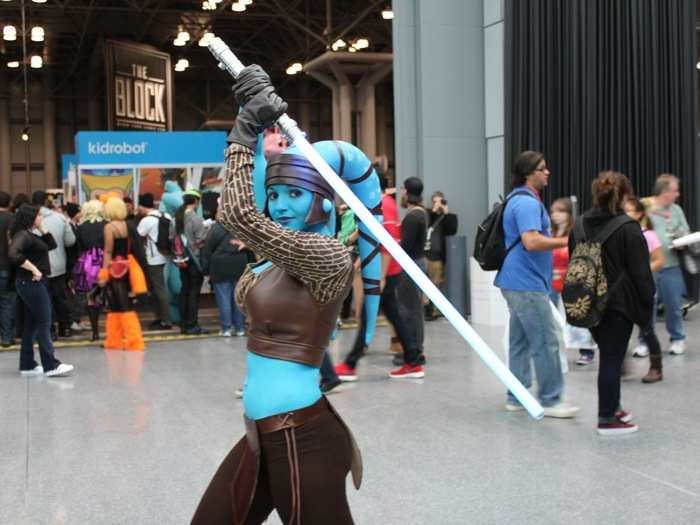 Another "Star Wars" babe. Here